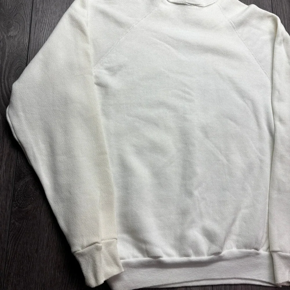 Vintage Disney Mickey's 60th Birthday Large Sweatshirt 1928-1988 White USA Made - Picture 6 of 9